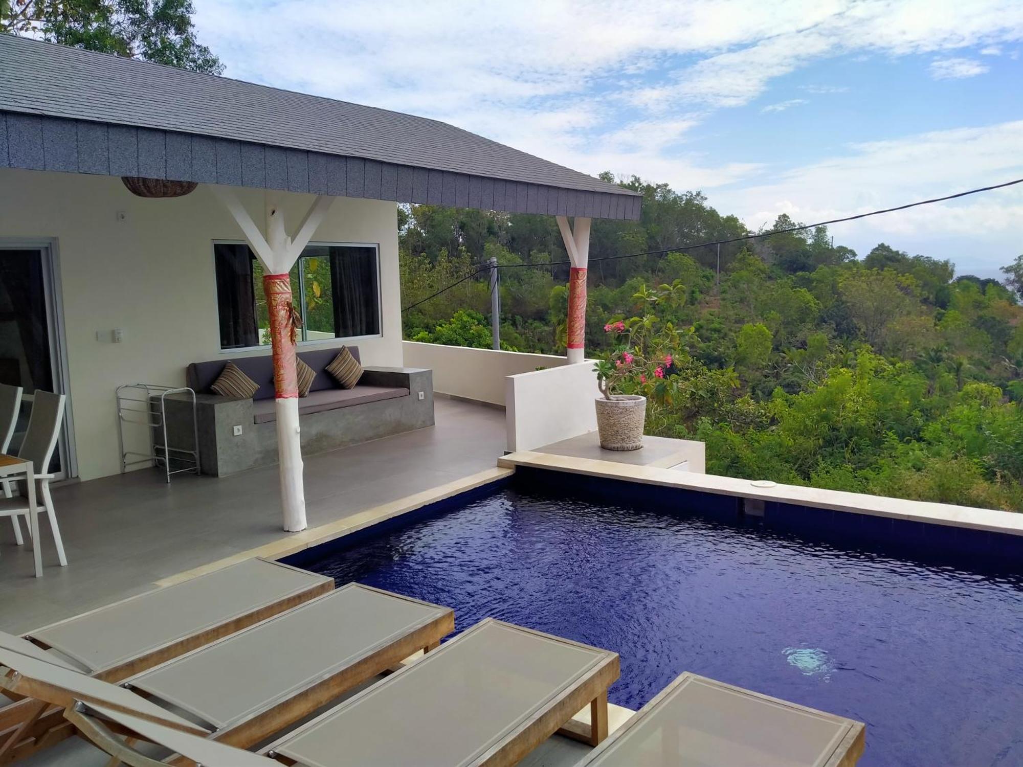 Villa Panoramic Toyapakeh Exterior foto